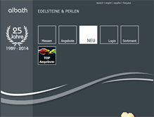 Tablet Screenshot of albath-aachen.de